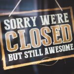 CLosed sign