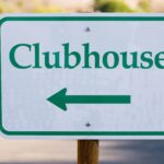 Clubhouse sign