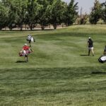Golf members on course