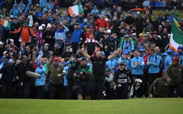 Shane Lowry Portrush 18th